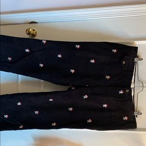 J. McLaughlin Thoreau Skull Santa Pants